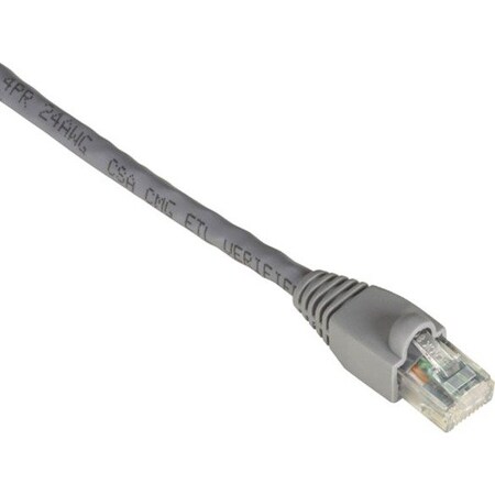 Black Box 1Ft Gy Cat6 Patch Cable EVNSL640-0001-25PAK